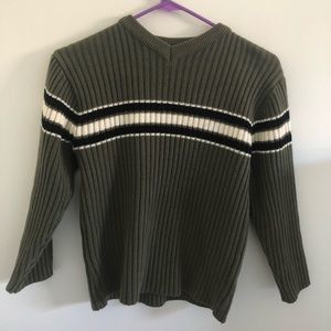 Vintage green cropped sweater